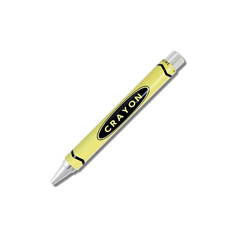 Acme Studios Crayon Chrome Yellow Retractable Roller Ball