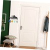 Ciieeo Owl Design Coat Hooks Decorative Wall Mounted Coat Rack