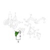 Engine Coolant Thermostat with Gasket 19301 PNA 003 Replacement for