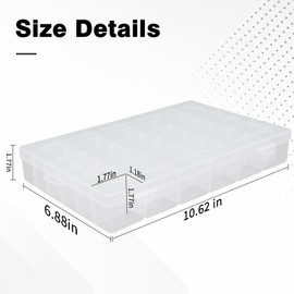 36 Grids Bead Organizer Box Tackle Box Organizers and Storage Rock Collection Box Washi Tape Organizer Box Organizer Plastic Organizer Box Bead Box Small Organizer Box