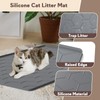 Garoopion Cat Litter Box Mat, Large 34" X 22" Cat