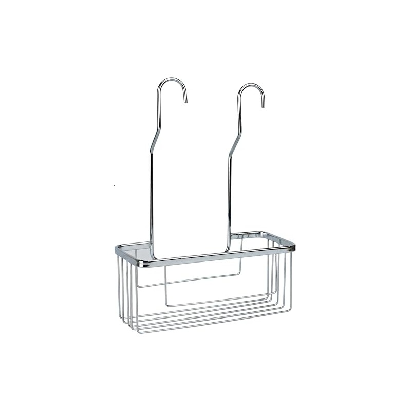 Keenware KSC-001 Rectangle Shower Caddy, Chrome, 385x280x120mm (HxWxD)