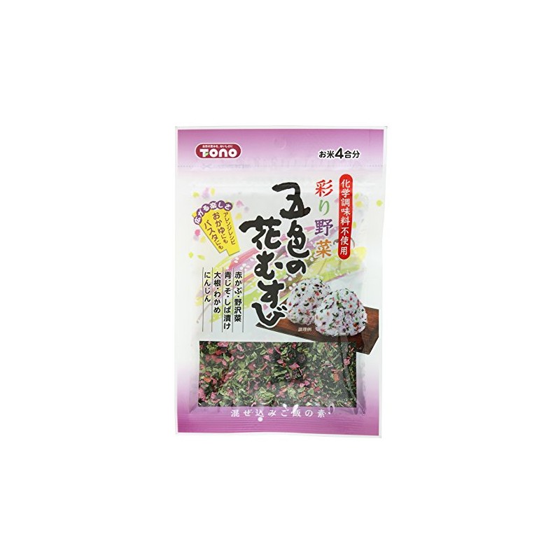 Tono Five Colors Flower Musubi, 1.1 oz (32 g) x