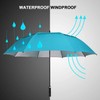 G4Free Windproof Golf Umbrella UV Protection 54 inch Auto Open