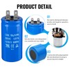 ZOWZEA 150uF/MFD CD60 Motor Start Capacitor 250VAC 50/60Hz for Electric