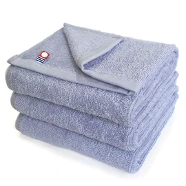 Imabari Towels, Commercial Use, Face Towels, Set of 3, M Color, 13.4 x 33.9 inches (34 x 86 cm), For Beauty Salon, 100 Colors, Lightweight Thin (No.03, Gray)