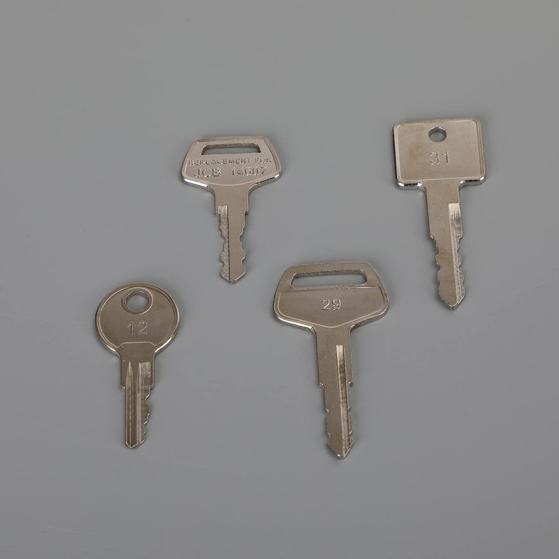 Artudatech 13-Piece Forklift Construction Vehicle Heavy Equipment/Construction Ignition Key Set