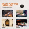 Organic Charcoal Briquettes by Olivette, Reusable Charcoal for Grilling, USDA