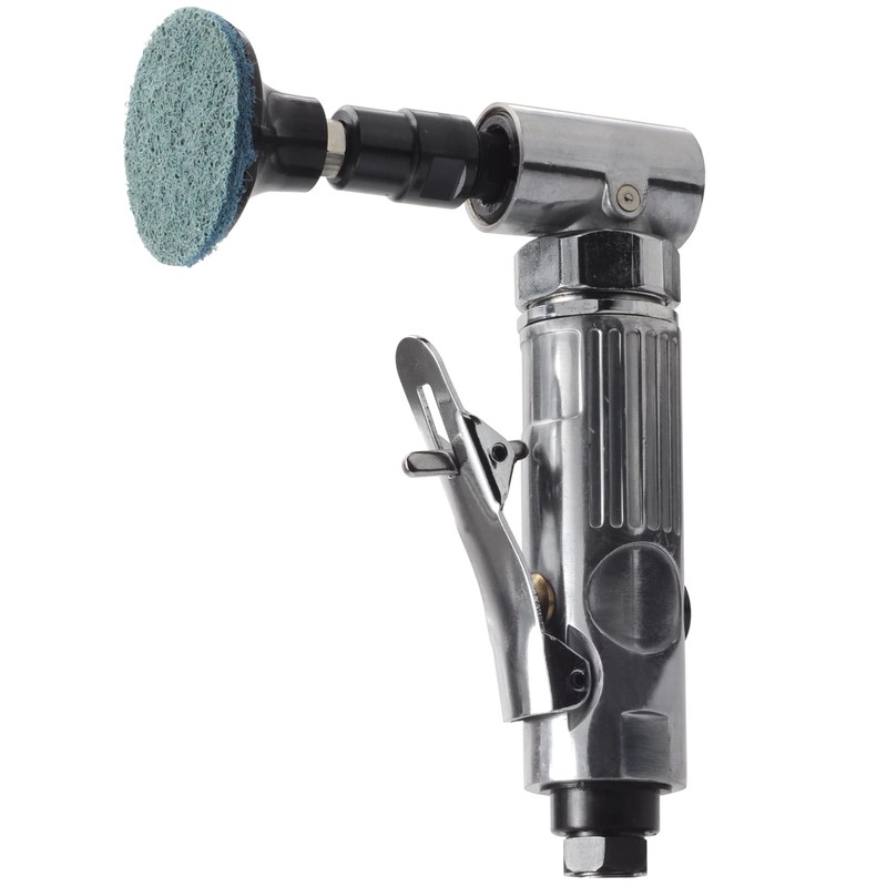 1/4" air die grinder with 20 pcs sanding discs, right