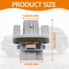 SYudwen 2pcs 7440 Front Turn Signal Light Bulb Holder, Turn
