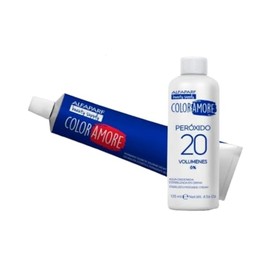 Tinte Permanente en Crema Alfaparf Color Amore 90ml  Perxido 20 Volmenes 135ml - Kit de Coloracin Profesional                                         