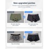 Carer Incontinence Pants Men Soft Comfortable Washable Mens Boxer Shorts