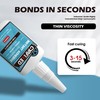 CYAFIXED Strong Cyanoacrylate (CA) Super Glue, Penetration Fast Thin Viscosity