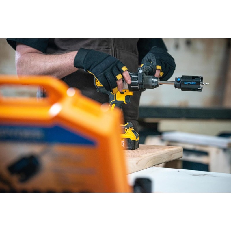 Spyder 3-3/8-Inch Deep Cut Tungsten Carbide Tipped Hole Saw (600831)