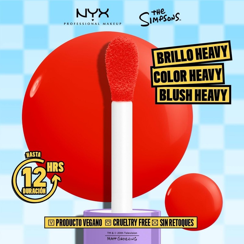NYX PROFESSIONAL MAKEUP Rubor Líquido Fat Cheeks Snarky Scarlet (rojo)