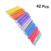 DOITOOL 42pcs Hair Rollers Hair Curling Rubber Rods Soft Curlers