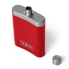 YETI Rambler Hip Flask Rescue Red 7oz