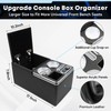 CEMOFE Upgraded Center Console, Wireless Charging Phone Holder & Cup