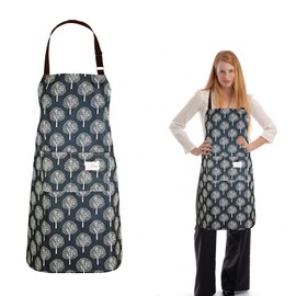 JEOPKO 1 PC PVC Apron For Women with Pockets, Cooking Apron Waterproof Kitchen Apron Chefs Pinafore Bib Aprons Wipe Clean Apron With Pockets For Baking Grilling Household Cleaning