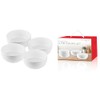 Le Regalo 4 Piece Bowl Set - Stylish Honeycomb Design,
