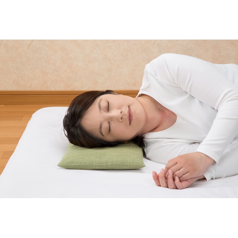 Shimanto Hinoki Cheeks Pillow, Mustard