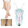 Electric Facial Cotton Threading Epilator Rechargeable Cordless LED Lighting Threading