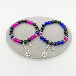 Flower Bracelet Best Friend Bracelet Boho Party Favors Bracelets Matching Bracelets for Best Friends Bead Bracelets for Women Bff Bracelet for 2 Friendship Jewelry Gift Summer Essentials