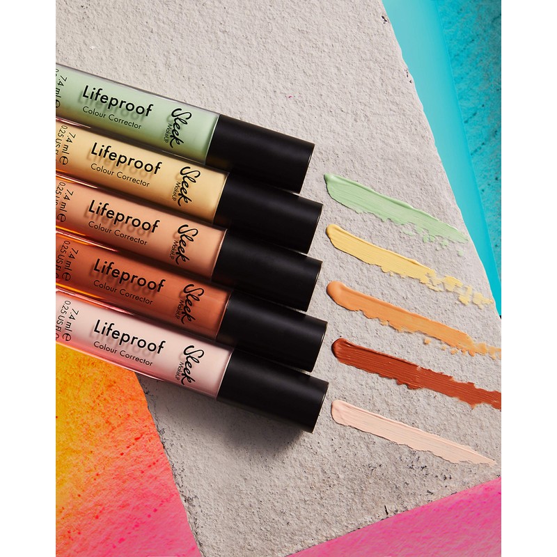 Sleek MakeUP Lifeproof Colour Corrector, Full Coverage Colour-Neutralising Corrector, Ditch