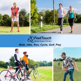 FEETTOUCH Strong Arch Support Orthotics for Metatarsalgia Morton's Neuroma Ball of Foot