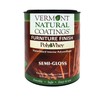 Vermont Natural Coatings Poly Whey Furniture Finish, Clear Semi-Gloss, 1