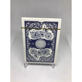 1 New BLUE Sealed Motor Brand High Quality Plastic Coated Playing Cards