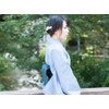 [Tayutafu] Kurume Woven Kimono, Washable Kimono, Tailored Kimono, Single Clothing,