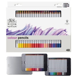 Winsor & Newton Studio Collection Artist Pencils, Color Pencils, Set of 48