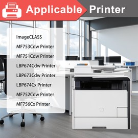 069 Toner Cartridge - 1Magenta CRG 069 Replacement for Canon 069 CRG069 Toner Cartridge for Color imageCLASS MF753Cdw MF751Cdw LBP674Cdw LBP673Cdw LBP674Cx MF752Cdw MF756Cx Printer