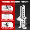 Auto Anti-Theft Car Brake Clutch Lock Safety Tool，Stainless Steel Auto