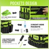SCAVATA Wearable Cleaning Caddy Bag, Cleaning Caddy Supplies Organizer with