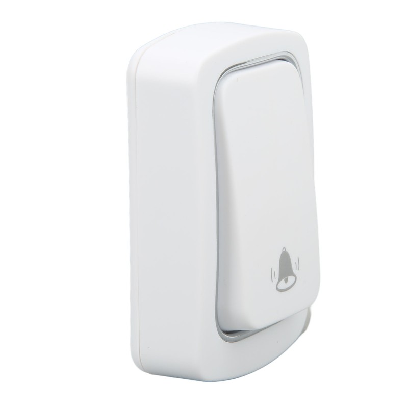 Self Powered Doorbell Set 2 Transmitter Long Range 38 Ringtones