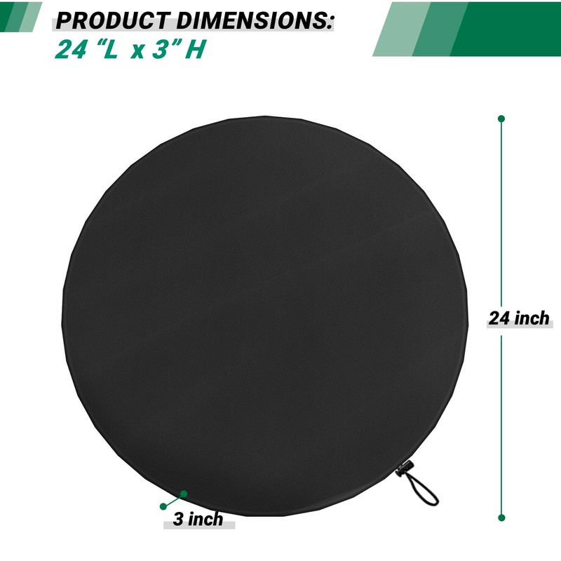 Heavy Duty Dartboard Cover - 600D Oxford Waterproof Protective Outdoor
