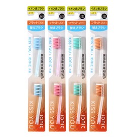 Fukvadental Kiss U Flat Regular Replacement Brush M Regular Set of 2