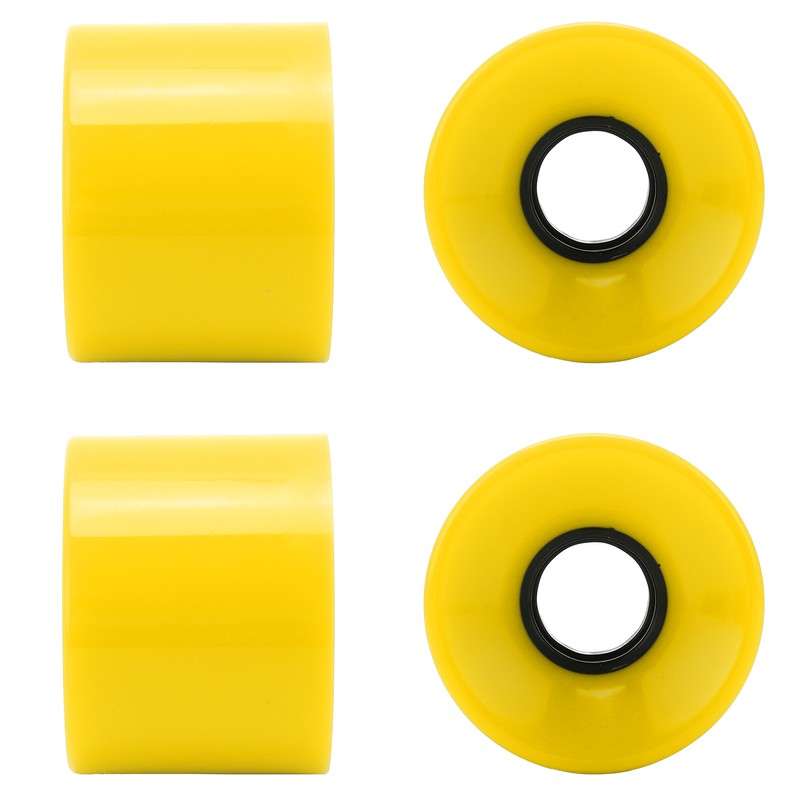PUENTE 4pcs 60x45mm Skateboard Wheels 78A Longboard Cruiser Wheels Replacement