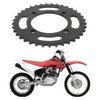 Rear Chain Sprocket 420 76mm 37 Tooth High Carbon Steel