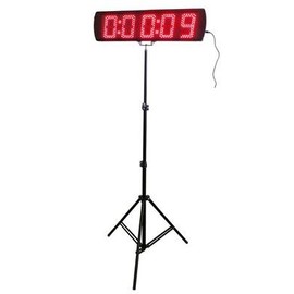 GOODRELIISH Portable 5" 5 Digits LED Race Timing Clock For Running Events,Red