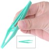 24 Pcs Disposable Plastic Tweezers - First Aid Forceps