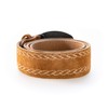 Traditional Costume Belt with Embroidery - Genuine Leather Belt, Original