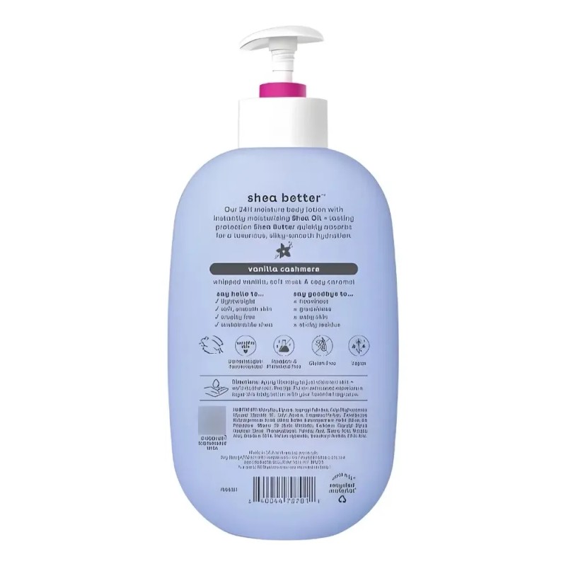 Crema Corporal Eos Shea Better Body Lotion - Vanilla Cashmere