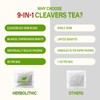 HerbOLITHIC Cleavers Herb Lymphatic Drainage Organic Tea Bag, 9-in-1 Herbal