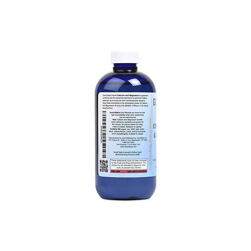 Good State | Ionic Calcium & Magnesium | Natural |