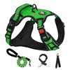 NESTROAD No Pull Dog Harness,Adjustable Oxford Dog Vest Harness with