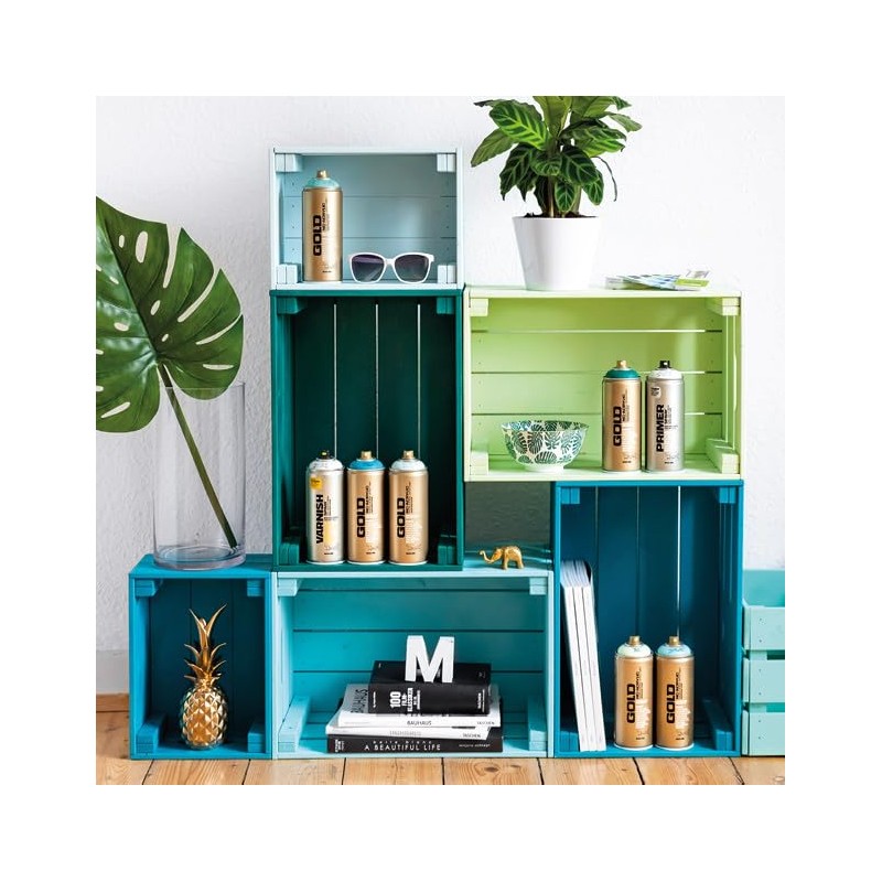 Montana Cans GOLD Spray Paint, 400ml, Deep Forest