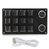 One Handed Macro Mechanical Keyboard 12 Key Multifunction DIY Programmable